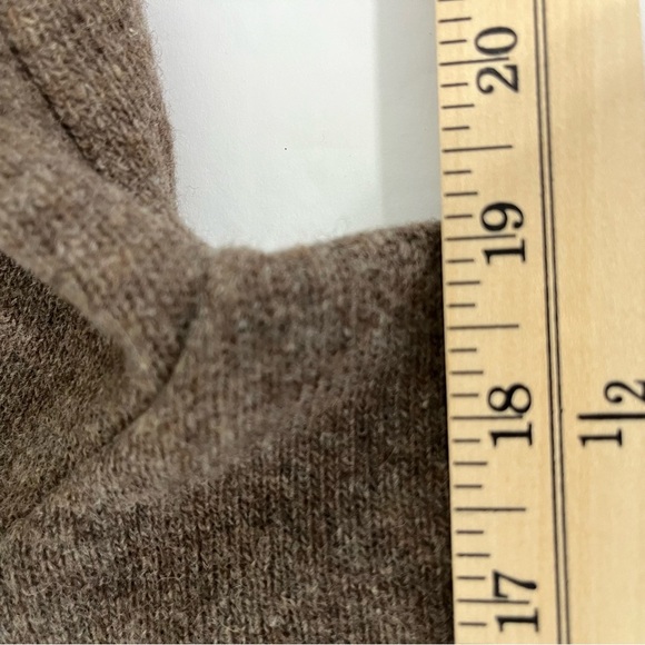 Chiaramente Brown Button Wool Blend Cardigan Sweater - Picture 14 of 14